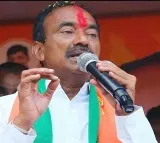 Etala Rajender fires at KCR over telangana commemoration day