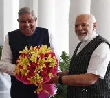 V-P Dhankhar, Rahul greet PM Modi on his 73rd birthday