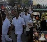BRS MLA Sudheer Reddy attends TDP Rally in support for Chandrababu
