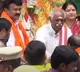 Haryana Governor Dattatreya And Telangana Minister Talasani Participated in Khairatabad Ganesh First Puja