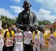 TDP MPs Dharna At Parliment Premises