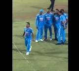 Ishan Kishan imitates Kohli walking style