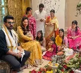 Chiranjeevi Vinayaka Chavithi pooja with grand daughter Klin Kaara