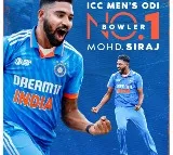 Mohammed Siraj back to No 1 in ICC odi rankings
