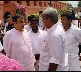 Nitin Gadkari asks about Chandrababu