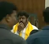 Ambati Rambabu satires on Balakrishna for blowing whistle in Assembly