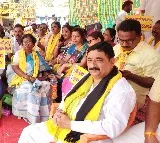 TDP cadre takes huge protests and demand Chandrababu release immediately