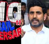 Nara Lokesh greetings to Jagan on his 10th bail day anniversary
