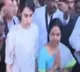 Nara Bhuvaneswari and Brahmani offers prayers in Annavaram Temple