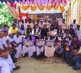 TDP protest on 13th day in andhra pradesh