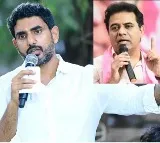 War of words between KTR and Lokesh over protests in Hyderabad