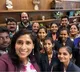 Gita Gopinath meets Andhra students at IMF