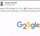 Google turns 25, Pichai shares Doodle thanking firms' product users