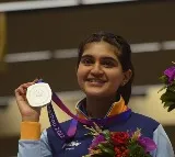 CM KCR express joy after Esha Singh wins gold for India in 25m pistol shooting team event