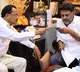 Motkupalli meets DK Shivakumar