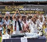 TDP protests continues for 17th day