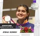 Telangana CM congratulates Esha Singh on winning two more silver medals