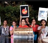 TDP makes 'noise' in novel protest over Chandrababu's arrest