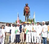 ఇర్వింగ్ TX లోని  మహాత్మా గాంధీ మెమోరియల్ ప్లాజా వద్ద  గాంధీజీ జన్మదిన వేడుకలు