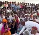 Congress MLA touches Vasundhara Rajes feet