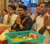 Ram Charan completes Ayyappa Deeksha at Siddhivinayak Temple in Mumbai