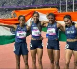 Asian Games: Vithya, Aishwarya, Prachi & Subha win Silver in Women's 4X400m Relay event