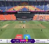 World Cup inaugural match with very few spectators