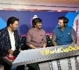Hero Raviteja turns commentator in world cup cricket match
