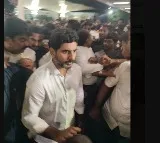 Nara Lokesh to reach vijayawada tonight