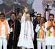 Protest during Amit Shah's Adilabad visit over closure of CCI unit