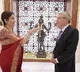 Nita Ambani welcomes IOC Chief Thomas Bach in Mumbai