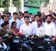 Nara Lokesh satires on Sakshi reporter