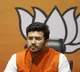 Chaos in Telangana BJYM meeting in presence of Tejaswi Surya