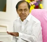 KCR meeting with KTR and Harish Rao
