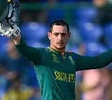 De Kock century leads South Africa for huge total
