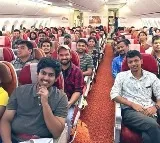 Operation ajay first flight lands in delhi today morning