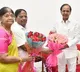 CM KCR welcomes Ponnala couple