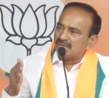 BJP MLA Rajender serious about contesting against KCR