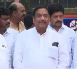 Kala Venkatarao talks to media at Rajahmundry jail