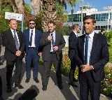 UK PM Rishi Sunak lands in Israel