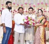 CM Jagan attend Kodali Nani relative marriage