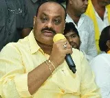 Atchannaidu warns minister Peddireddy