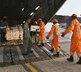 India sends humanitarian aid to Palestine