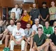 Dalai Lama meets team New Zealand ahead of World Cup match
