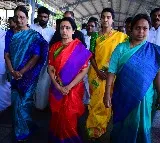 Nara Bhuvaneswari participates bus tour from tomorrow