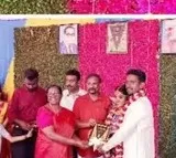 Constitution Nehru And Ambedkar In The Venue Of A Wedding Reception In Kollam