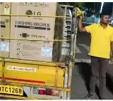 Currency Bundles Found In Washing Machine Near Vizag Nad Junction