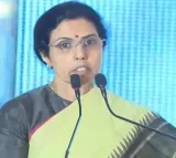 Nara Bhuvaneshwari lashes out at ycp during nijam gelavali protest in Tirupati