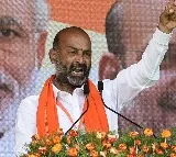 Bandi Sanjay condemns attack on Srisailam Goud