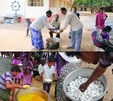 Schools in Andhra's Bommanahal dish out mid-day meals without cooking sheds, storerooms